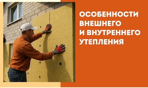 Какие особенности внешнего и внутреннего утепления в Кыштыме