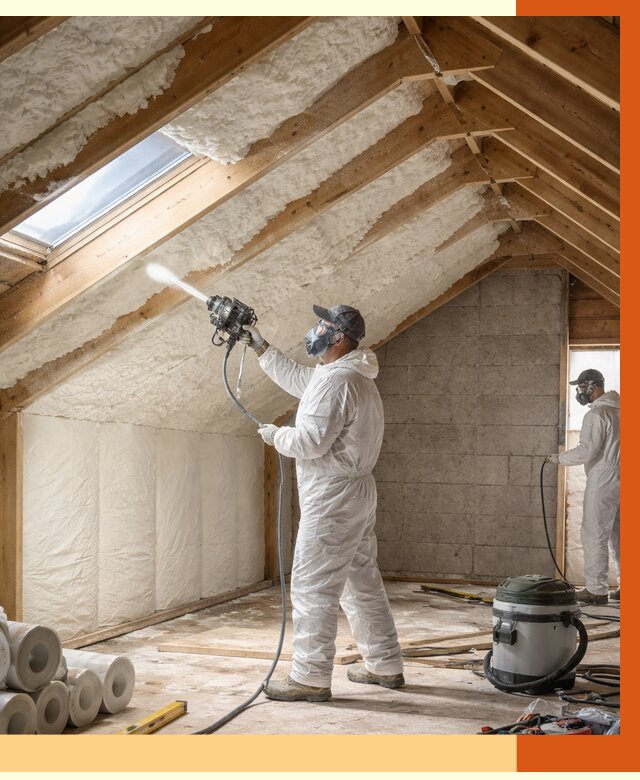 Утепление мансарды ППУ в Кыштыме от 2856 руб./м² — заказать под ключ | ТепломастерКшт