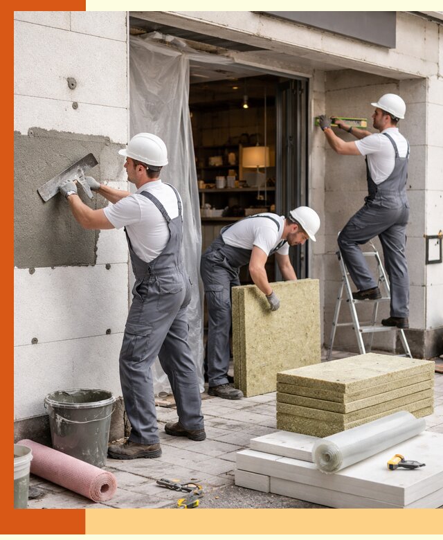 Утепление кафе в Кыштыме: профессиональная теплоизоляция и монтаж