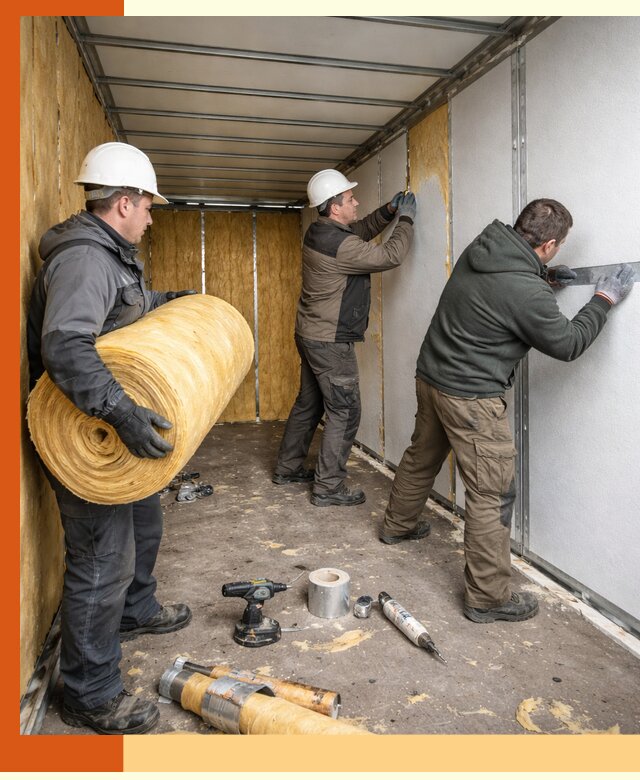 Утепление рефрижераторного контейнера в Кыштыме профессионально и надежно