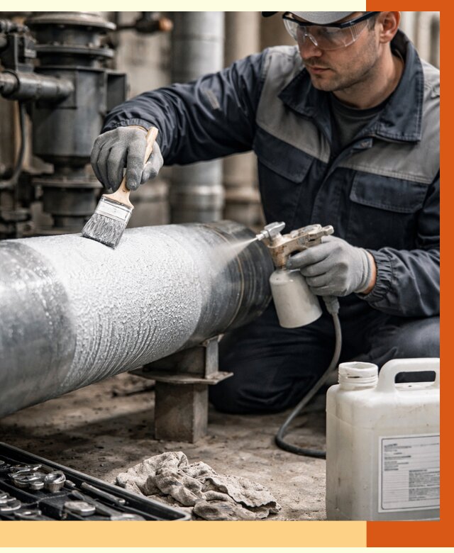 Утепление оборудования жидкой теплоизоляцией в Кыштыме от 4674 руб. | ТепломастерКшт